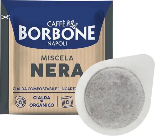 Monodosis de papel de Café Borbone (Miscela Nera) de 4 mm. 50 100 200 300 400 500