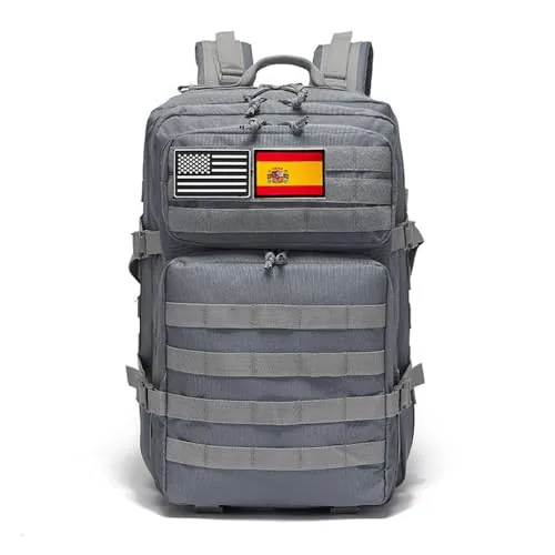 smallrun Mochilas Tácticas Militares 45L Mochila del ejército Gran Capacidad Mochila Crossfit Plegable Impermeable Mochila Montañismo, Senderismo, Acampada