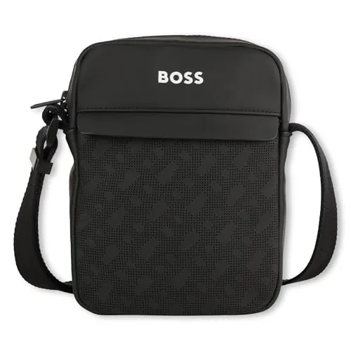 BOSS J52642 Bandolera para niño, Negro