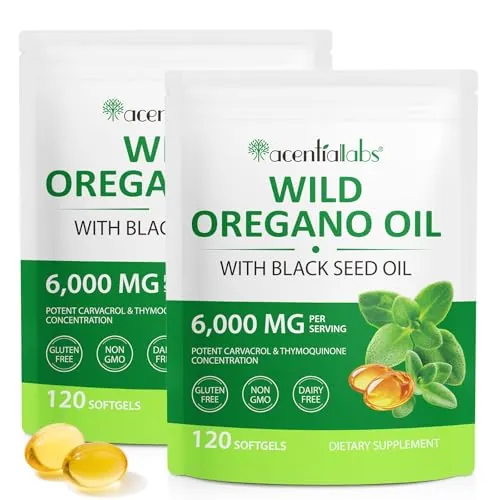 aceite de oregano capsulas 2pack