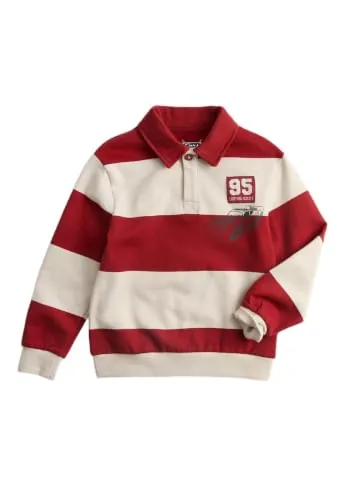 Marks & Spencer Top de Rugby de Rayas 100% algodón de Cars™ de Disney (2-8 años) Niños 6-7 años