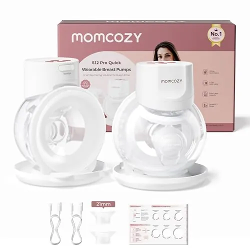 Momcozy S12 Pro Quick Sacaleches, 292 mmHg, Extracción Rápida, 9 Niveles