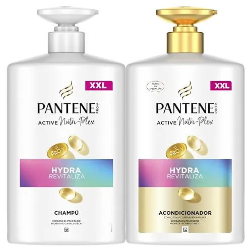 Pantene Pro-V Hydra Revitaliza Champú 1L + Acondicionador 800ml Pelo Seco