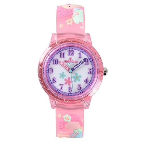 Bigmeda Relojes para NiñOs, Relojes Digitales con Correa De Silicona De Dibujos Animados En 3D Adecuados para NiñOs Y NiñAs De 3 A 11 AñOs. (Magia)