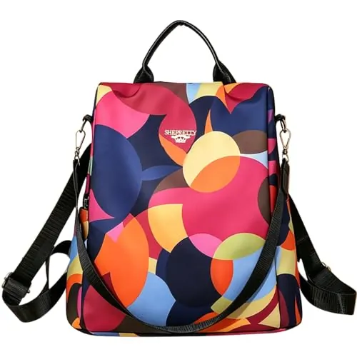 shepretty Mochila Antirrobo para Mujer,8864-E