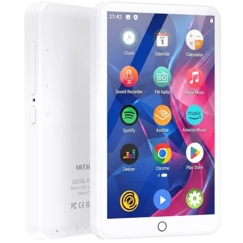MECHEN Reproductor MP3 con Spotify, Android 10, 4,0 Zoll, Bluetooth, WLAN