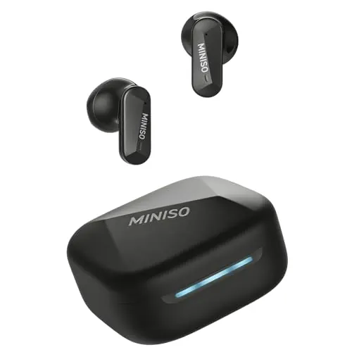 MINISO MS119 Auriculares Traductor en Tiempo Real,Auriculares Traductores Simultaneos ia 3 en 1, 165 Idiomas y 9 Modos de Traducción, Bluetooth 6.0, 48H de Autonomía para Viajes, Negocios y Estudios