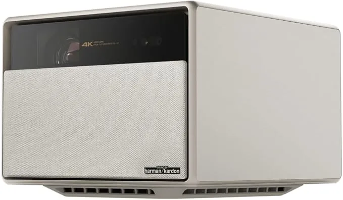 XGIMI Horizon Ultra Proyector 4K, Dolby Vision, Dual Light, ISA 3.0, 2300 lúmenes ISO, Android TV 11, 2 Altavoces Harman Kardon de 12W, Zoom Optico, Cine en Casa con Wi-Fi y Bluetooth