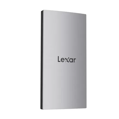 Lexar ES3 SSD Externo 2TB, SSD Portátil USB3.2 Gen2, PSSD hasta 1050MB/s Lectura, 1000MB/s Escritura, Unidad de Estado sólido Externa Compatible con iPhone15 Series/Mac/PS5/XBOX(LES3XXX002T-RNSNG)