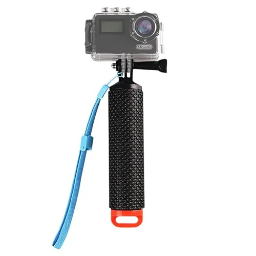 MeoZynxadril Empuñadura Flotante portátil Impermeable con Cuerda de Seguridad, multifunción para Buceo y Selfies subacuáticos