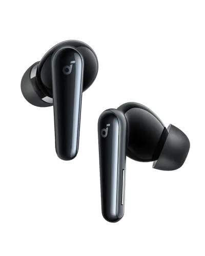 Soundcore Liberty 5 de Anker, Auriculares inalámbricos con cancelación de Ruido, reducción de Voz 2X más Potente, Carga rápida, Audio Dolby, Llamadas claras con IA y 6 micrófonos