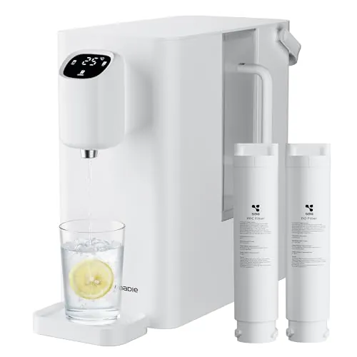 CIARRA X SusGreenable Dispensador Agua Caliente RO Encimera 4 Etapas