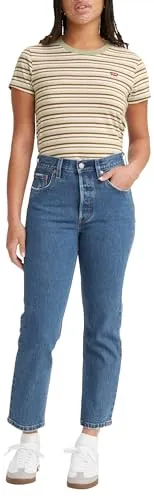 Levi's 501 Crop Vaqueros, Jazz Pop, 27W / 26L Mujer