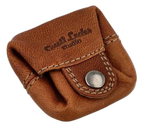Gusti Leder Monedero Linus – Mini Monedero Hombre Piel de búfalo Estilo Vintage – Hombre pequeño y Compacto para Cualquier Salida