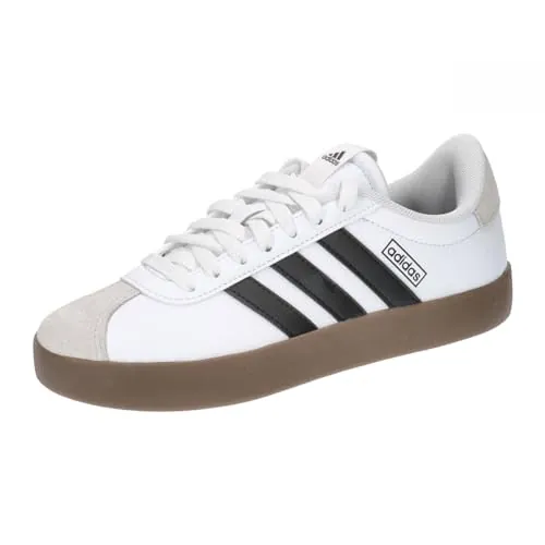 adidas Mujer Vl Court 3.0 Shoes, Cloud White/Core Black/Grey One, 36 2/3 EU