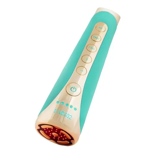 FAQ 102 Topaz EMS, RF y 8 LED, masajeador facial de luz roja
