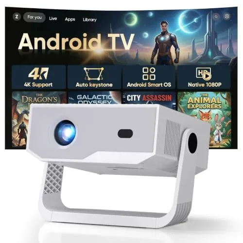 ZDK Proyector Portátil [App Integrada]