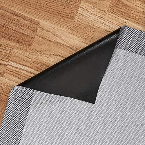 Alfombras vinílicas ultrafinas para interior y exterior 120x180 Gris Claro