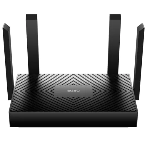 Cudy AX1500 Gigabit Mesh Wi-Fi 6 Router, 4 Puertos GbE, OFDMA, VPN, WR1500