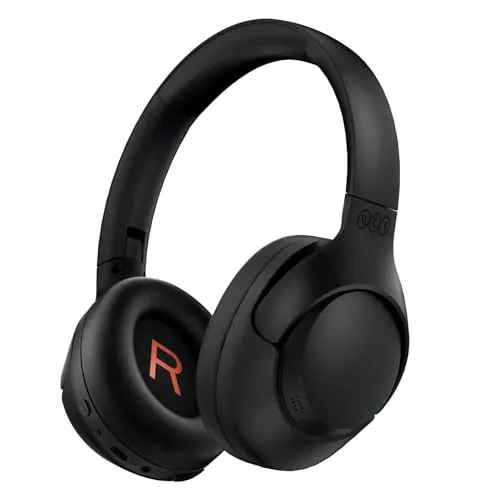QCY H3 Cascos Inalámbricos Bluetooth 5.4 Diadema con Cancelación de Ruido Activa Híbrida, Hi-Res Audio, 60 Horas de Reproducción, Plegables Auriculares Over Ear Compatible con iOS/Android
