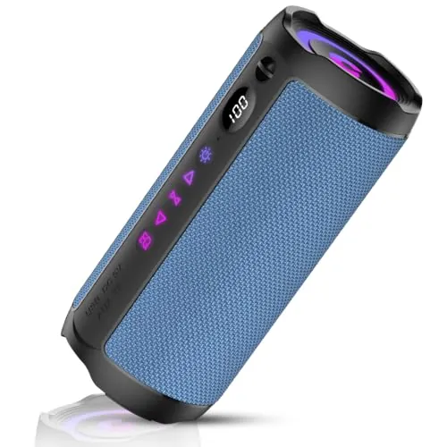Altavoz Bluetooth Portátil 25W, Altavoces Graves Duales, 25H Reproducción