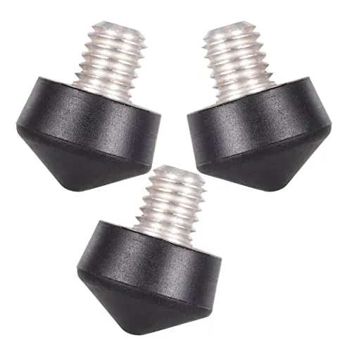 Pack de 3 soportes universales antideslizantes de 3/8 pulgadas para trípode Monopod de goma para Andoer Benro Gitzo Manfrotto trípode monopie