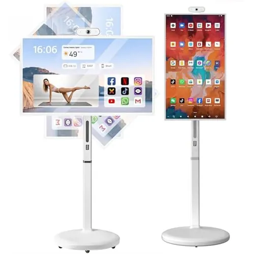 21.5/24/27/32 Pulgadas Smart Portable TV 4k Touch Screen TV Monitor Android 13 8g Ram + 128g Memoria Pantalla Táctil De 1920 X 1080p para Entretenimiento Doméstico Y De Viaje 32in