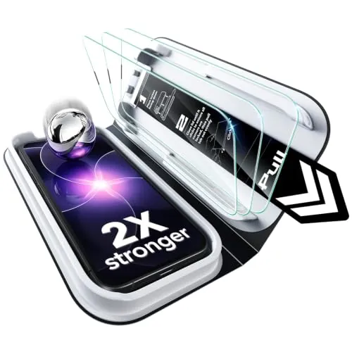 ESR Pack 3 Protector Pantalla para iPhone 17e/16e/14/13/13 Pro, Classic