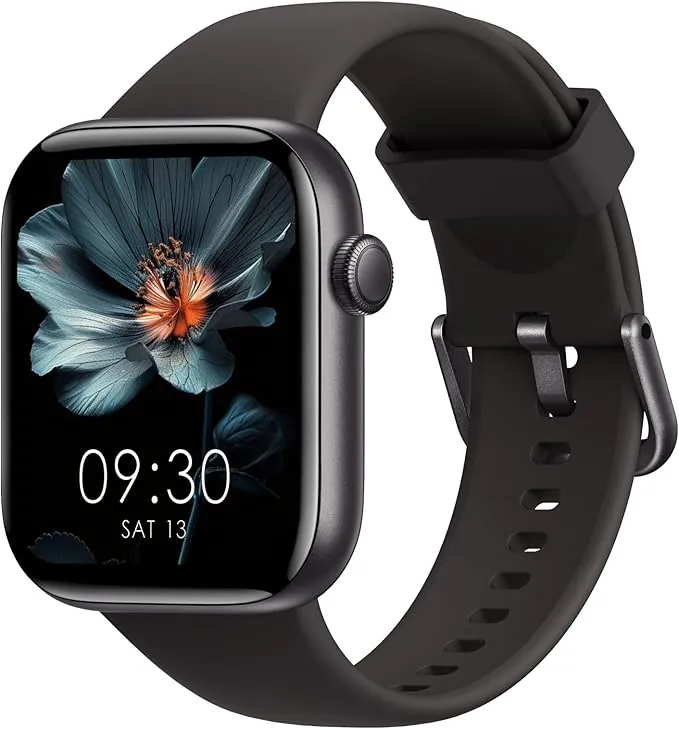 Reloj Inteligente Mujer Hombre, 1.85" Smartwatch con Llamadas Bluetooth, 140+ Modos Deportivos Smart Watch con SpO2/Pulsómetro/Monitor de Sueño/Podómetro, Impermeable IP68 Smart Watch Para Android iOS