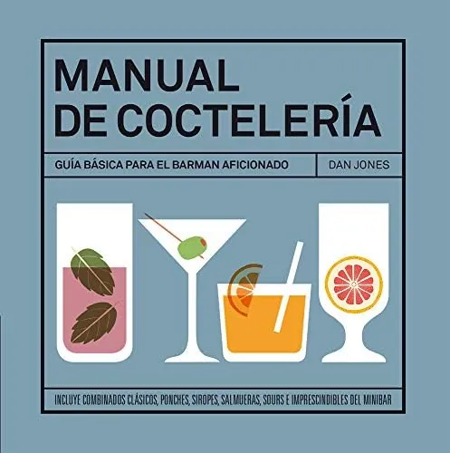 Manual de coctelería: Guía básica para el barman aficionado (BEBIDAS)