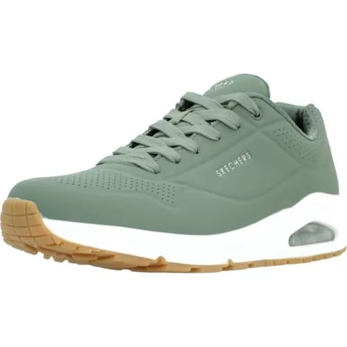 Skechers Uno Stand On Air, Zapatillas Hombre, Olive, 40 EU