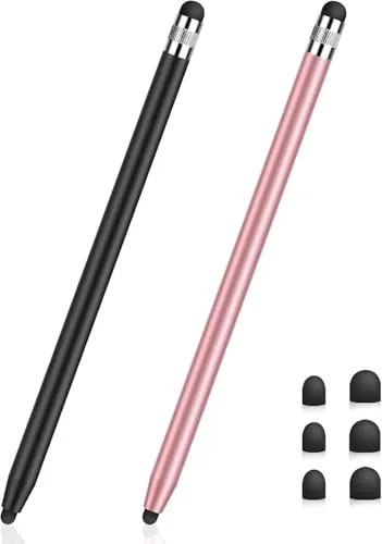 MEKO Lápiz Táctil 2 en 1 con Punta Magnética de Goma Lapiz Tactil Tablet