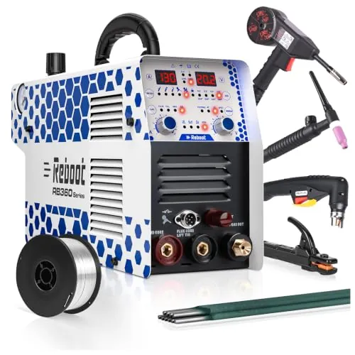 Reboot Soldador Multiproceso 7 en 1, MIG, TIG, MMA, Plasma y Aluminio