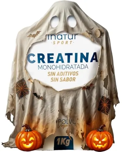 Creatina Monohidratada en polvo 1kg / 294 dosis - 100% Creatina Monohidrato Micronizada - Pura - Sin aditivos - Sin Sabor - Vegana - SIN GLUTEN - Incluye dosificador - Alta solubilidad