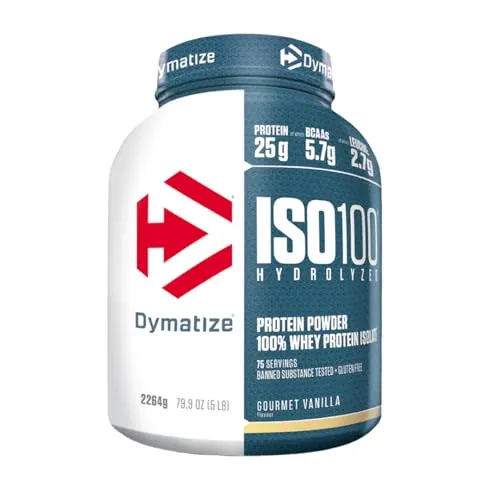 Dymatize ISO 100 Hydrolyzed Gourmet Vanilla 2264g
