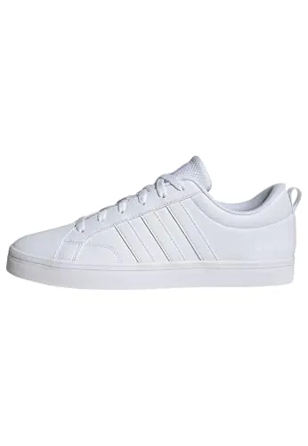adidas Unisex adulto VS Pace 2.0 Shoes, Cloud white/Cloud white/Cloud white, 46 2/3 EU
