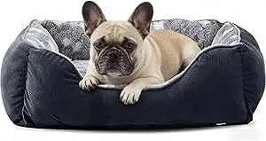 FURTIME Cama para Perros Pequeños Antideslizante y Antiestres - Caseta Lavable, Colchón, Cuna, Sofá