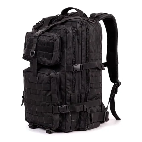 TAISSU - Mochila Militar Táctica RANGER - 45L - Negra - CrossTraining