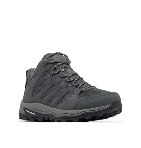 Columbia Redmond IV Mid Zapatos Impermeables, Construidos para Resistir los Elementos, Malla Transpirable, Puntera Robusta, Entresuela Liviana, Agarre Superior - Hombre