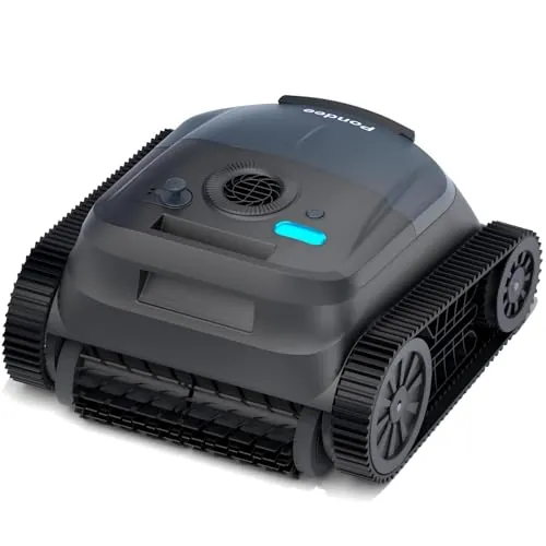 (2026 New) Pondee X5 Robot Limpiafondos Piscina y Paredes Sin Cable, Línea de Agua, Navegación Inteligente, Aspiradora 21 m³/h Saugkraft, 3 Motores Brushless, Autonomía 180 Min, Piscinas hasta 300m²