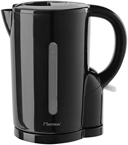 Bestron Hervidor de Agua con Apagado Automático, 1,7 Litros, 2200 W, Negro