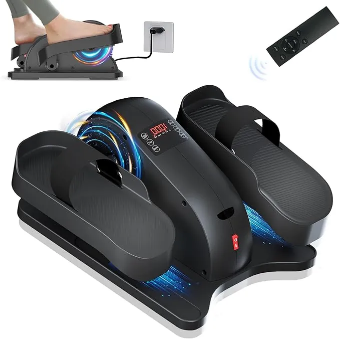 TODO Mini Eliptica Pedales Eliptica Estaticos Personas Mayores, Pedaleador Electrico, Bicicleta Eliptica Fitness para Casa, Ejercitador de Piernas para Ancianos y Adultos