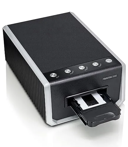 Plustek OpticFilm 135i - Escáner automático de películas y Diapositivas, Lote Convierte Diapositivas de 35 mm y Negativos de películas