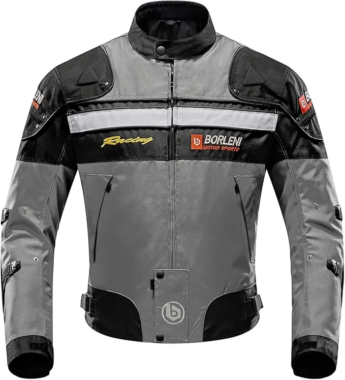Chaqueta de Moto 5 Equipo de Protección de Cuerpo Completo para Motocicleta Chaqueta de Montar en Moto a Prueba de Viento Otoño Invierno Ropa Moto para Hombres Mujeres M