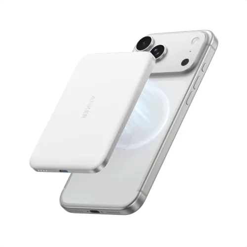 Anker Nano Power Bank MagSafe Qi2 15W Ultrafina de 5000 mAh
