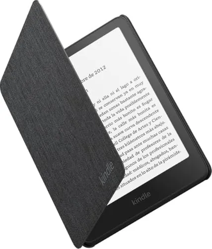 Funda Amazon Kindle Paperwhite y Amazon Kindle Colorsoft | Funda protectora ligera, plegable y resistente al agua | Tela