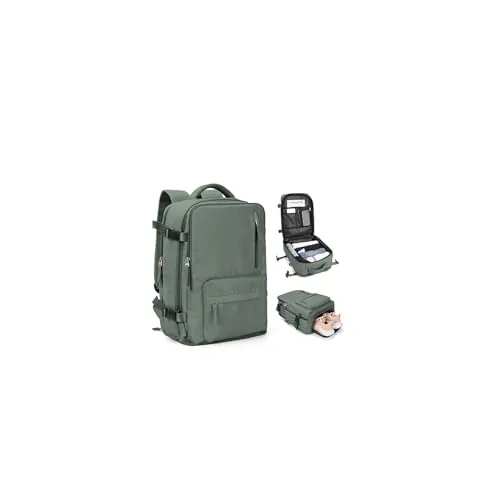 SZLX Mochila Viaje Cabina Avion 40x30x20 Mujer Ryanair Maleta para Cabina de avion Equipaje de Mano 40x30x20 Easyjet Mochila de Senderismo Mochila para Portatil Impermeable Hombre