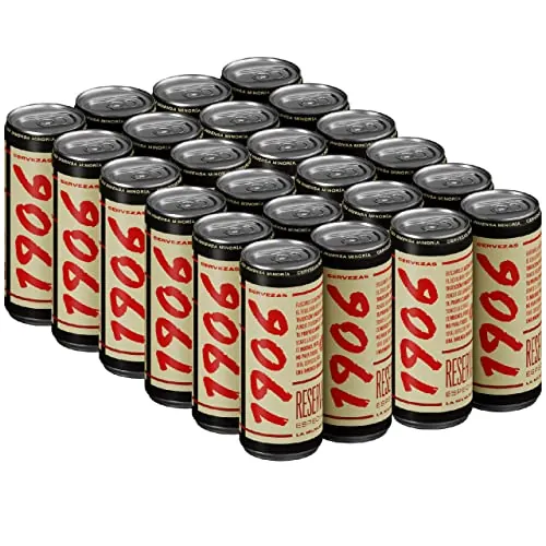 1906 - Reserva Especial Cerveza Lager Extra, 24 Latas x 33 cl