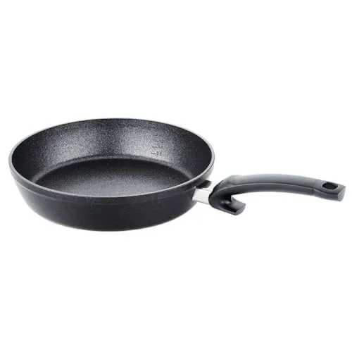 Fissler Adamant Comfort - Sartén de aluminio (32 cm, antiadherente, resistente a los arañazos, apta para inducción), color gris