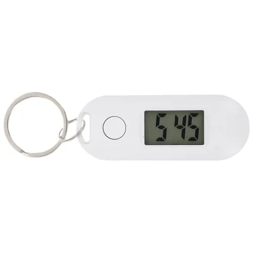 iplusmile Reloj de bolsillo electrónico multifuncional con llavero, reloj digital con clip para niños y estudiantes, 6.5x2.5cm